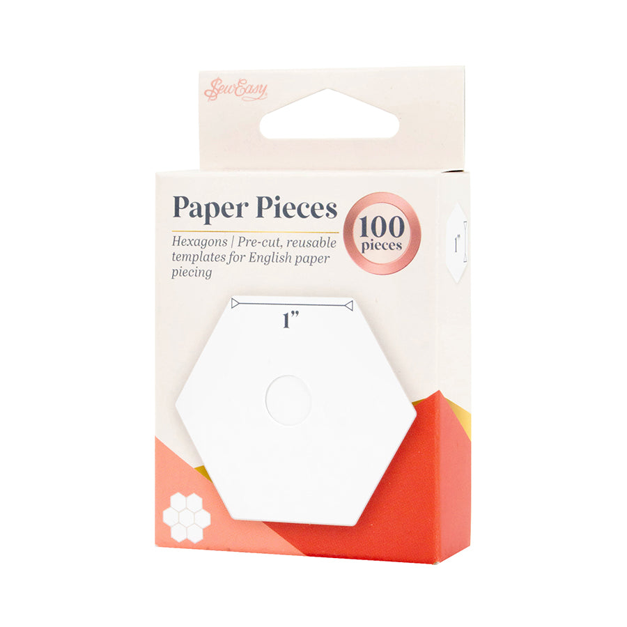 Hexagons - English paper piecing