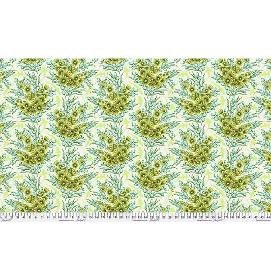 Floral Reef - Shadow Sharks - Seagrass - Tula Pink