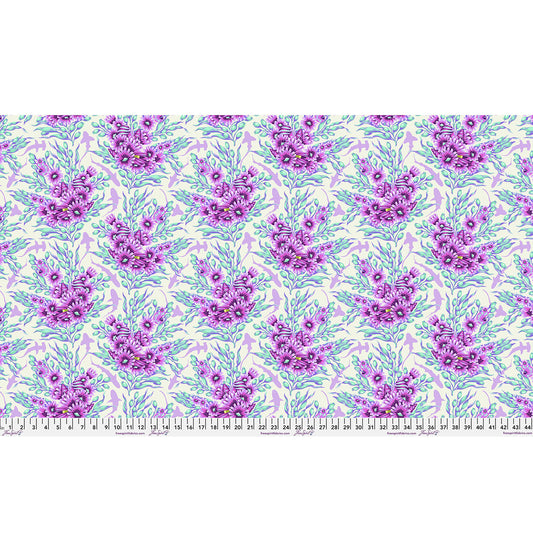 Floral Reef - Shadow Sharks - Ultraviolet - Tula Pink