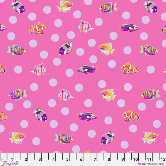 Floral Reef - School Crossing - Delphine - Tula Pink