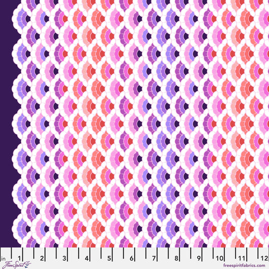 Floral Reef - Aquatic Lace - Ultraviolet - Tula Pink