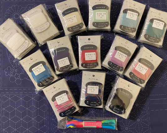 Daruma Sashiko thread