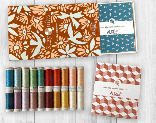 Aurifil Thread - Evolve - 8wt Suzy Quilts Collection