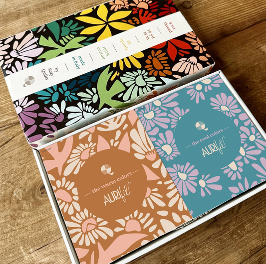 Aurifil Thread - Evolve - 8wt Suzy Quilts Collection