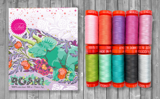 Aurifil Thread - ROAR! - Tula Pink thread collection