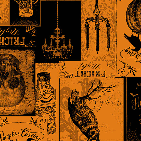 Mystery Manor - Spooky Invites - Pumpkin