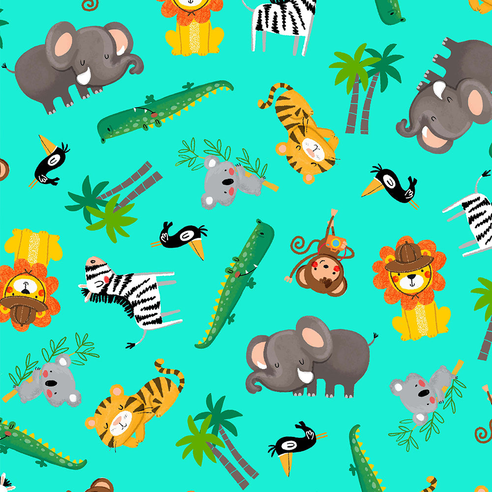 Jungle Explorers - kids fabrics