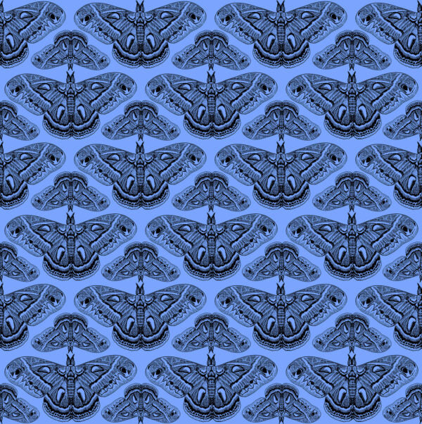 Anna Maria - Indelible Ink - Cecropia in Cerulean