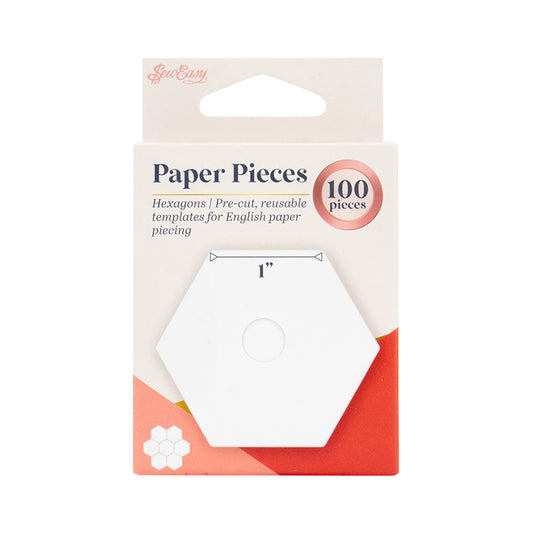 Hexagons - English paper piecing