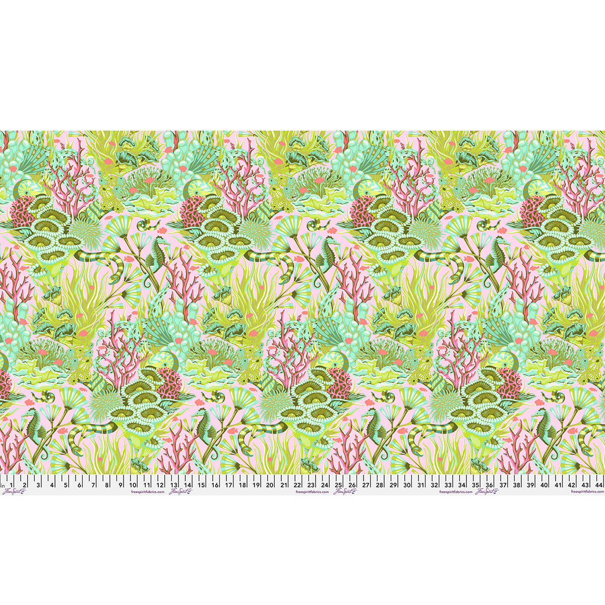 Floral Reef - Reef What You Sew - Coralline - Tula Pink