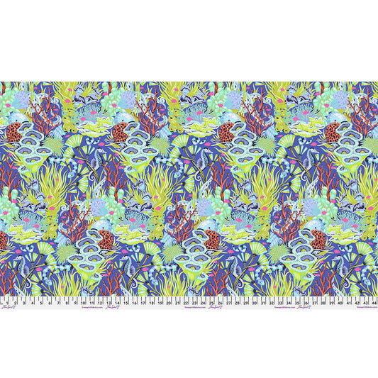 Floral Reef - Reef What You Sew - Marine - Tula Pink