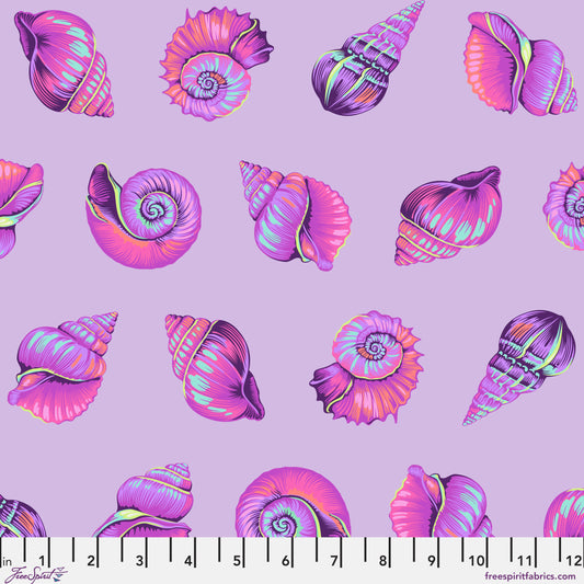 Floral Reef - Lil Shelly - Ultraviolet - Tula Pink