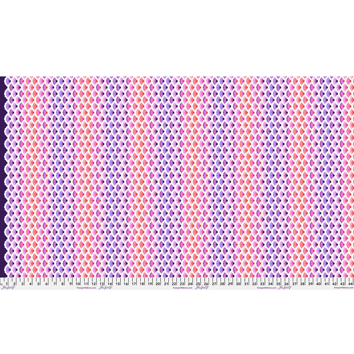 Floral Reef - Aquatic Lace - Ultraviolet - Tula Pink