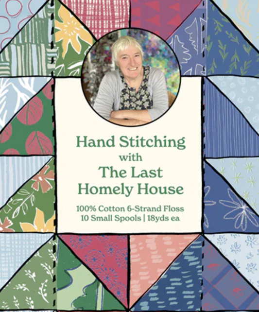 Aurifil Thread - Hand Stitching with the Last Homely House - Kate Jackson floss