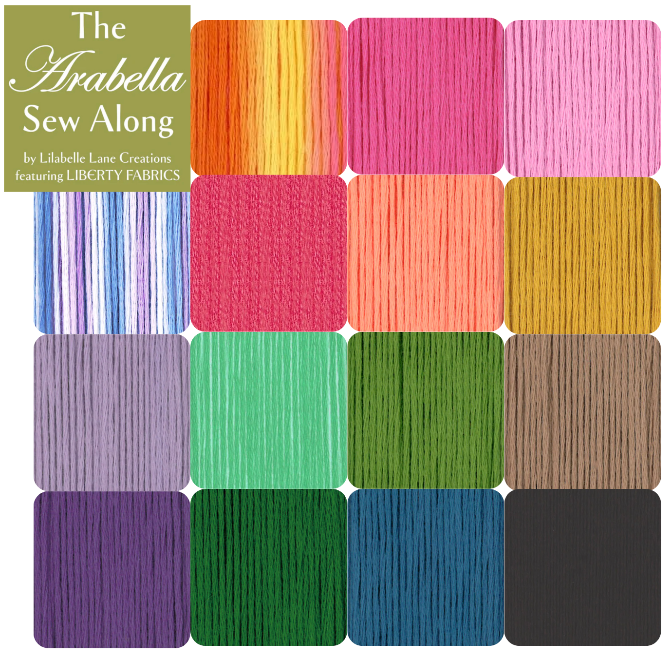 Arabella Sew Along - Cosmo thread pack