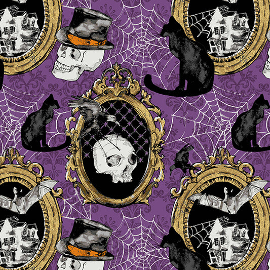 Mystery Manor - Antique Frames - Purple Moon